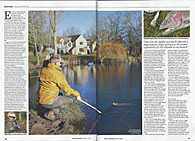 Total FlyFisher March 2013 stalking big fish lechlade and bushyleaze malcolm hunt fly fishing